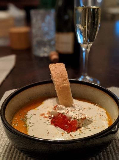 Saffron Carrot Soup-1